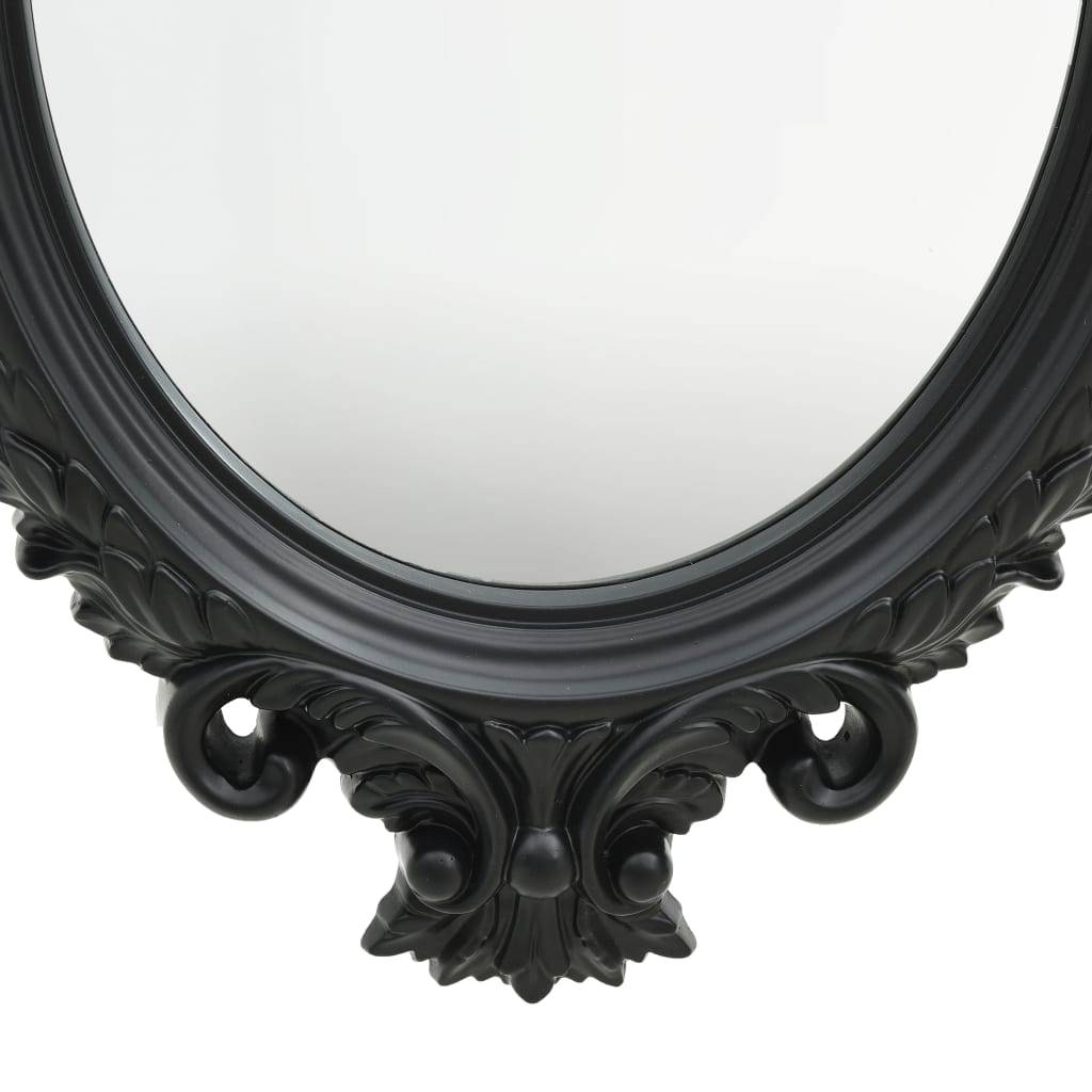 Miroir mural - Miroir décoratif style château 56x76 cm Noir - Image 3