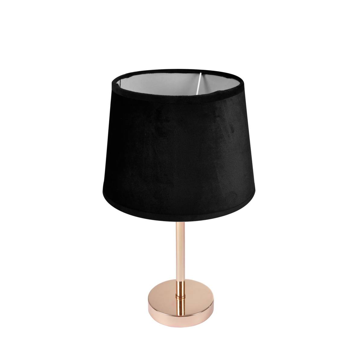 Eden - Lampe velours boudoir noir - Image 1