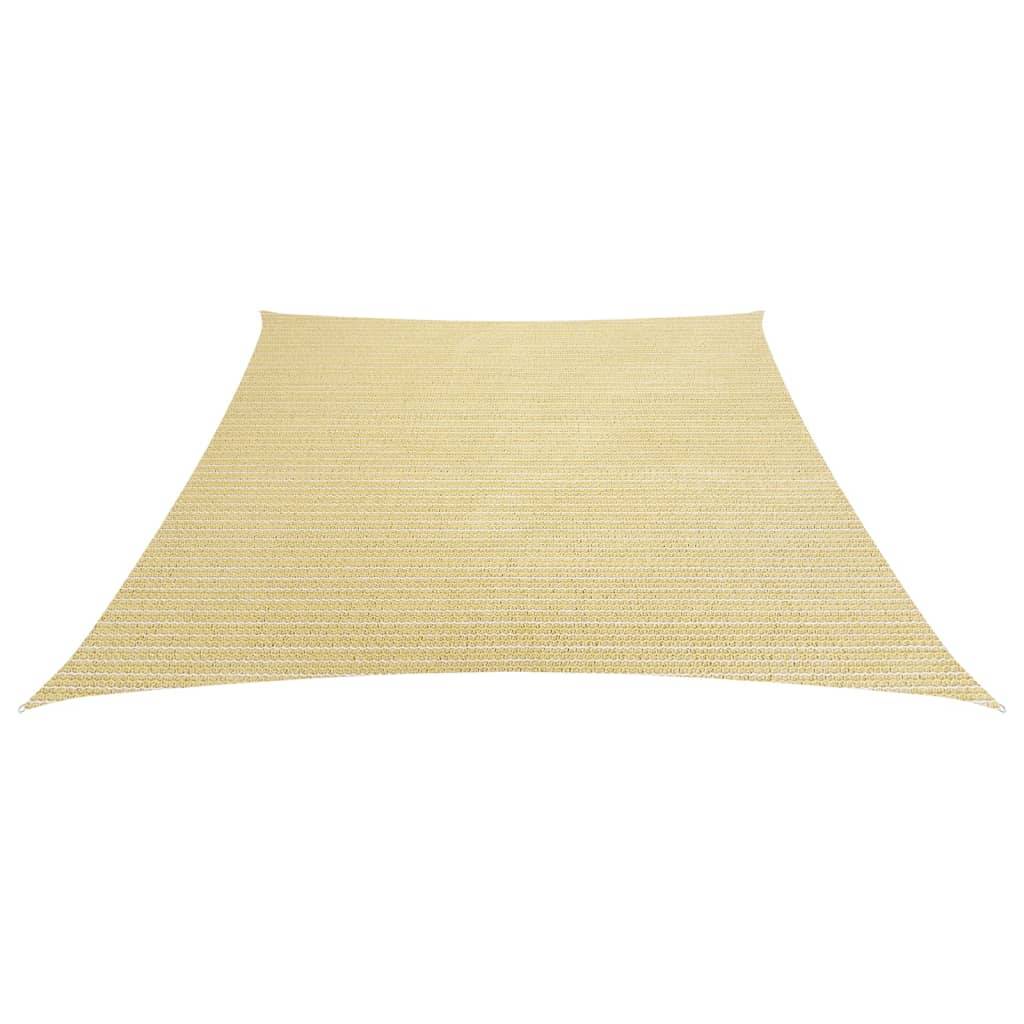 Helloshop26 - Voile toile d'ombrage parasol 160 g/m² PEHD 3/4 x 3 m beige - Imagen 2