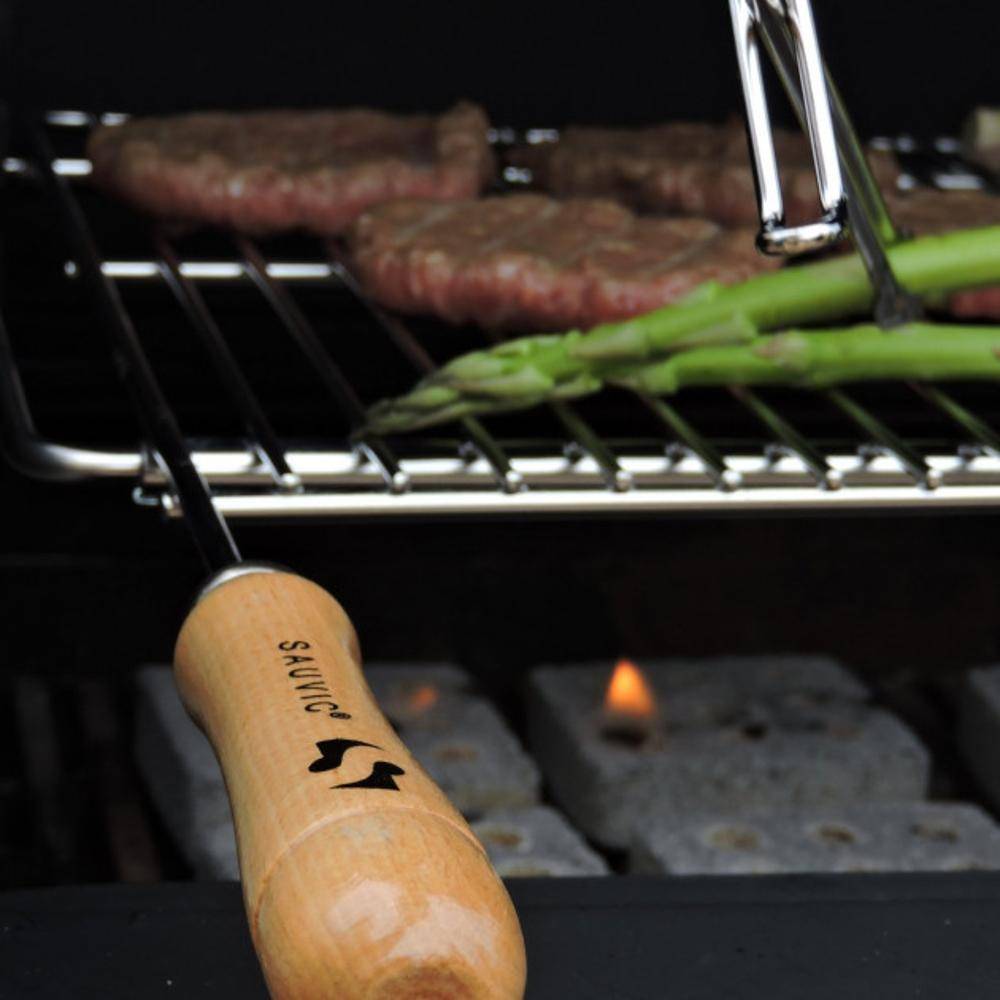 Grille Sauvic extensible barbecue 70/80 x 40 cm - Imagen 2