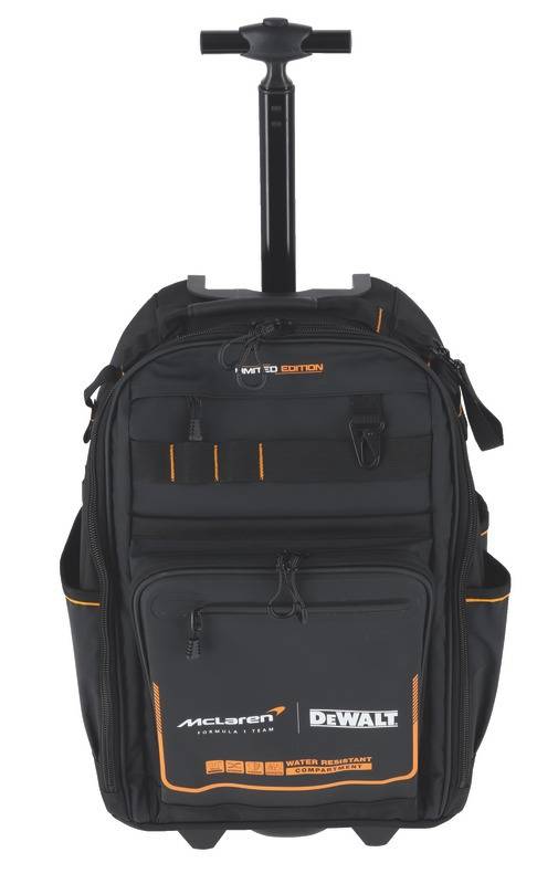 Sac à dos à roulettes avec poignée télescopique édition limitée DEWALT McLarren DWST60101-9