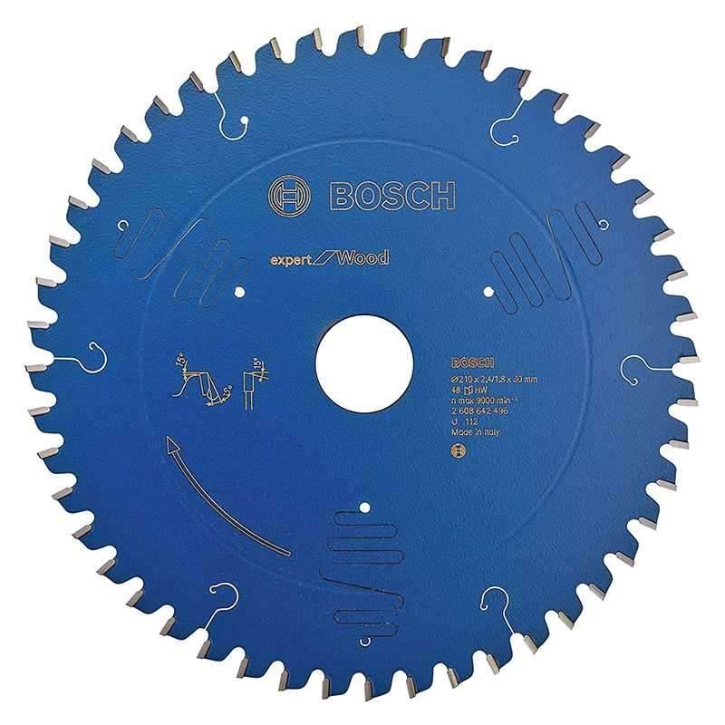 Bosch - Lame BOSCH 2608642496\tBois Ø 210 mm 48 dents pour Scie circulaire Bosch