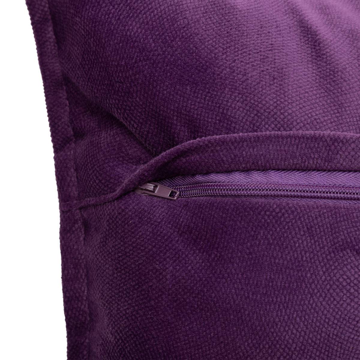 Atmosphera - Coussin déhoussable Violet 45 x 45 cm - Imagen 3