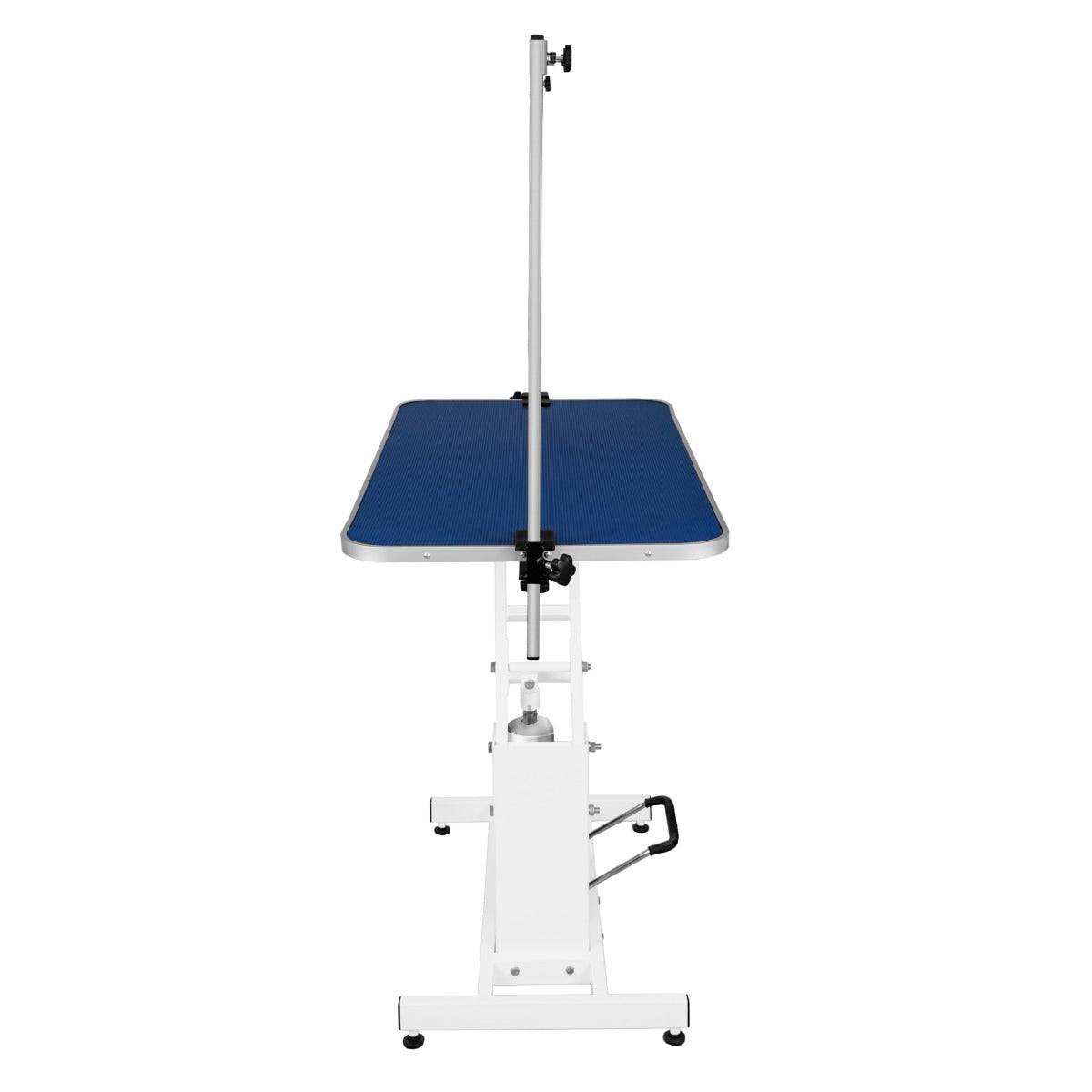 Monstershop - Table Blanche de Toilettage Hydraulique avec Plateau Bleu - Monstershop - Imagen 3
