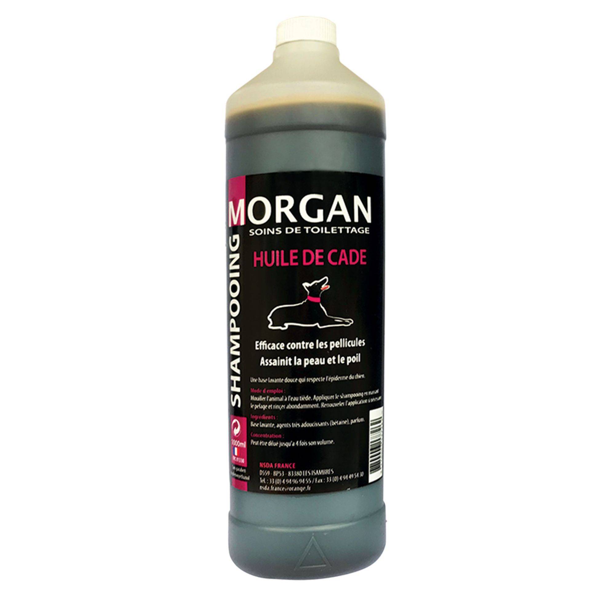 Shampooing Huile de Cade : 1L MORGAN