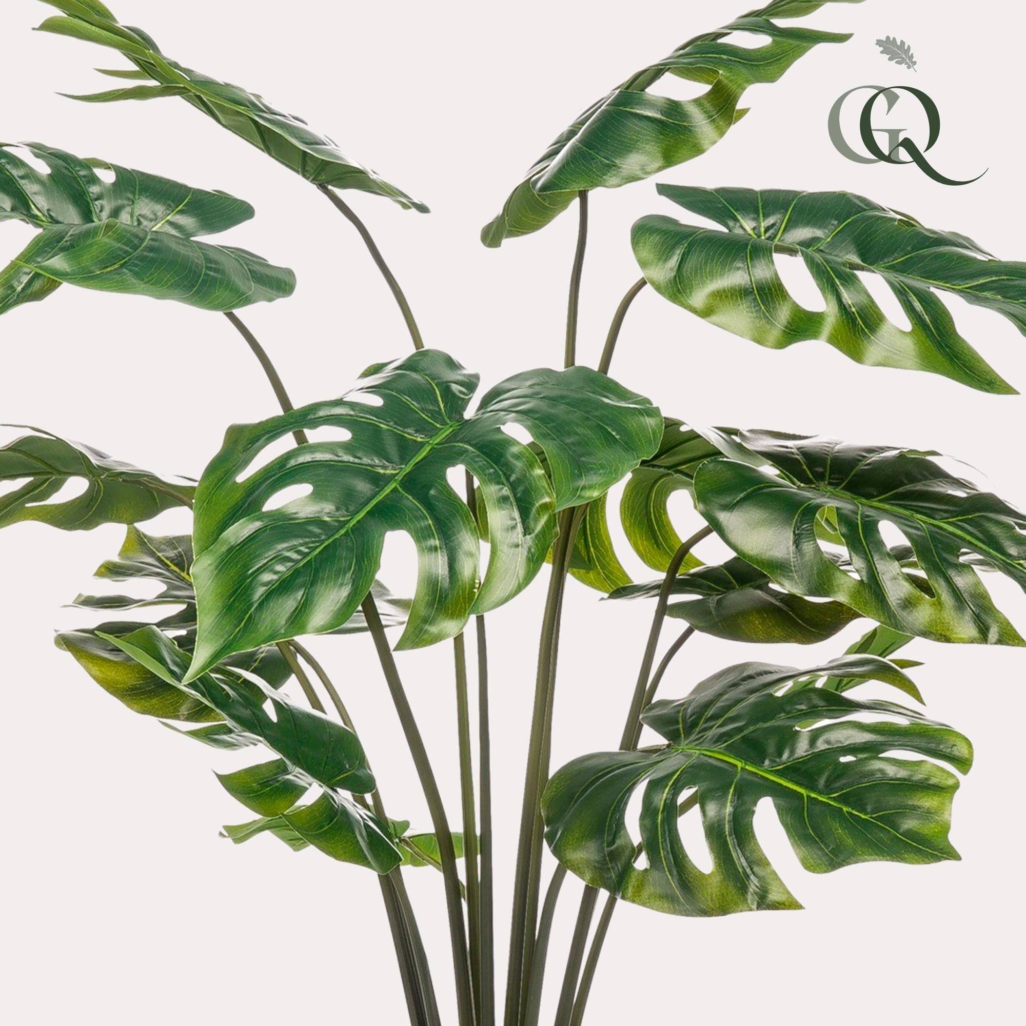 La Green Touch - Monstera Deliciosa plante artificielle - h110cm, Ø13cm- La Green Touch - Imagen 2