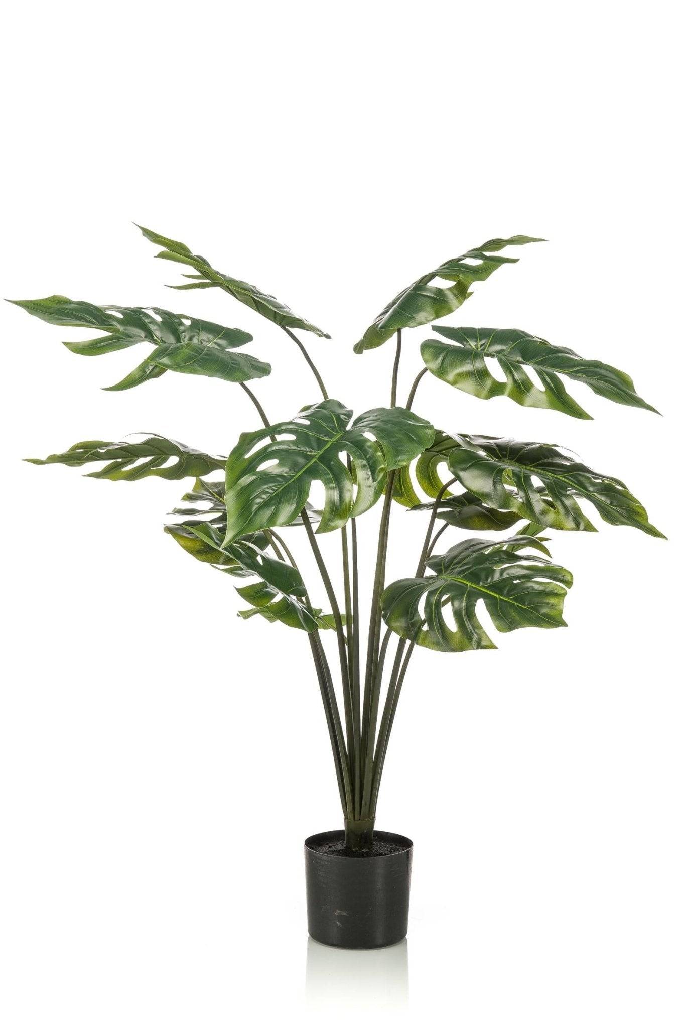 La Green Touch - Monstera Deliciosa plante artificielle - h110cm, Ø13cm- La Green Touch - Imagen 5