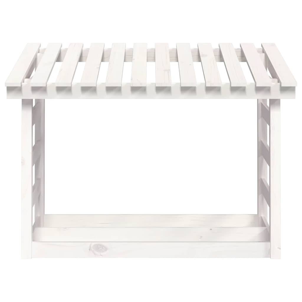 Abri-bûches de jardin en bois de pin blanc 108x64,5x78 cm – ComfortXL Outdoor Living - Image 5