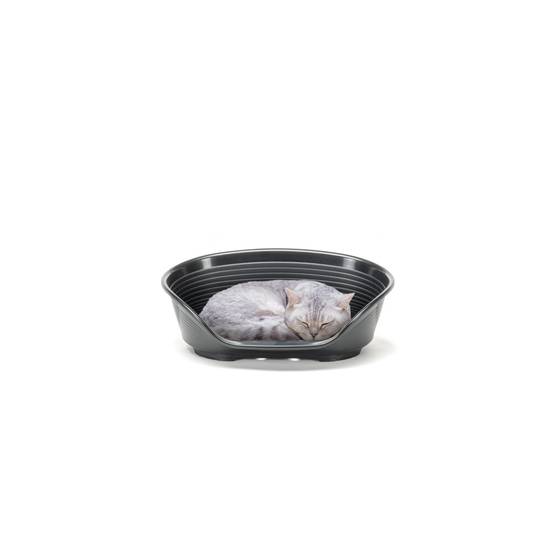 Ferplast - FERPLAST - Panier Chien Panier Chat - Lit pour Chien en Plastique Small - 100% Plastique Recyclé - Lit pou Chat Lavable - Respirant Antidérapant - - Image 5