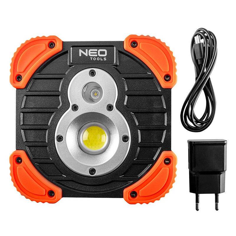 Neo Tools - Projecteur à batterie NEO TOOLS 99-040 750 + 250 LM COB rechargeable Neo tools - Imagen 1