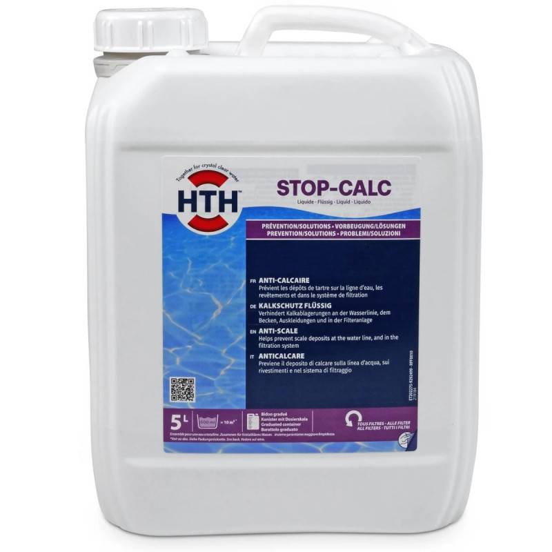Anti-calcaire liquide hth STOP-CALC 5 litres - 5 litres - Imagen 1