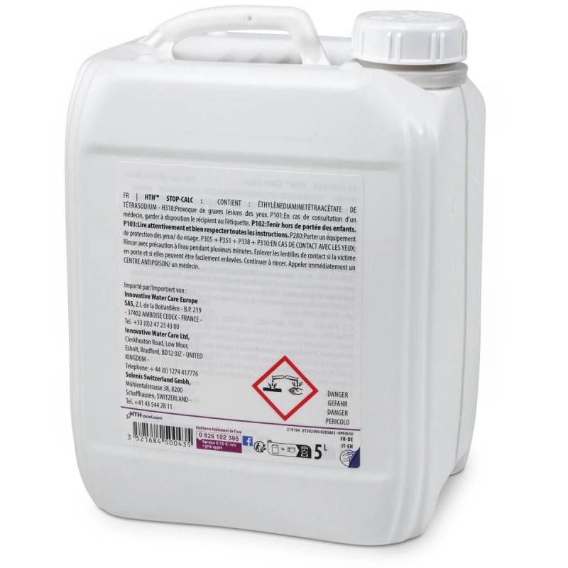 Anti-calcaire liquide hth STOP-CALC 5 litres - 5 litres - Imagen 2