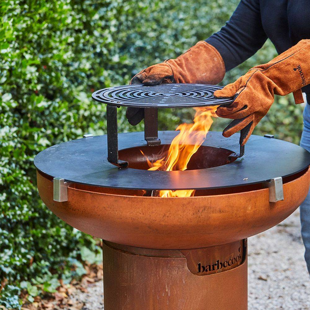 Barbecook - Grille de cuisson surélevée Dynamic Centre pour braseros Nestor et Jules - Imagen 3