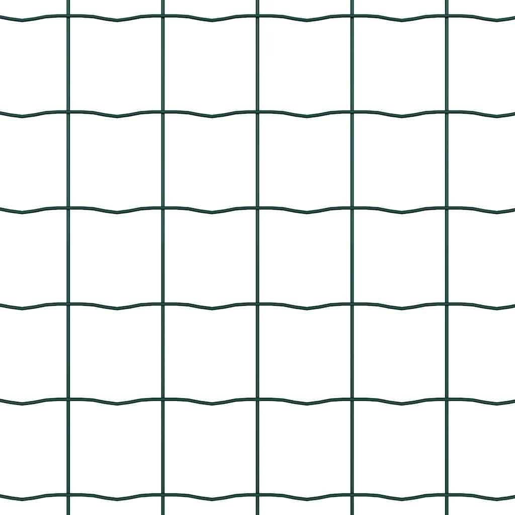 PANGIVO - Clôture acier PVC verte 0,6 x 25 m, Poids :23.99kg - PANGIVO - Image 9
