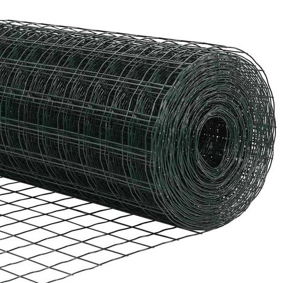 PANGIVO - Clôture acier PVC verte 0,6 x 25 m, Poids :23.99kg - PANGIVO - Image 8