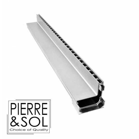 Caniveau à fente aluminium SideDrain - LINE ECO - 1 m - Image 5