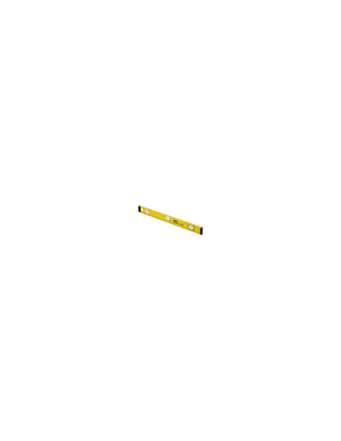 stanley - Niveau Alu A Declivite I-beam 180° Réf  Longueur 1000 Mmnombre De Fioles 3 Fioles - Imagen 1
