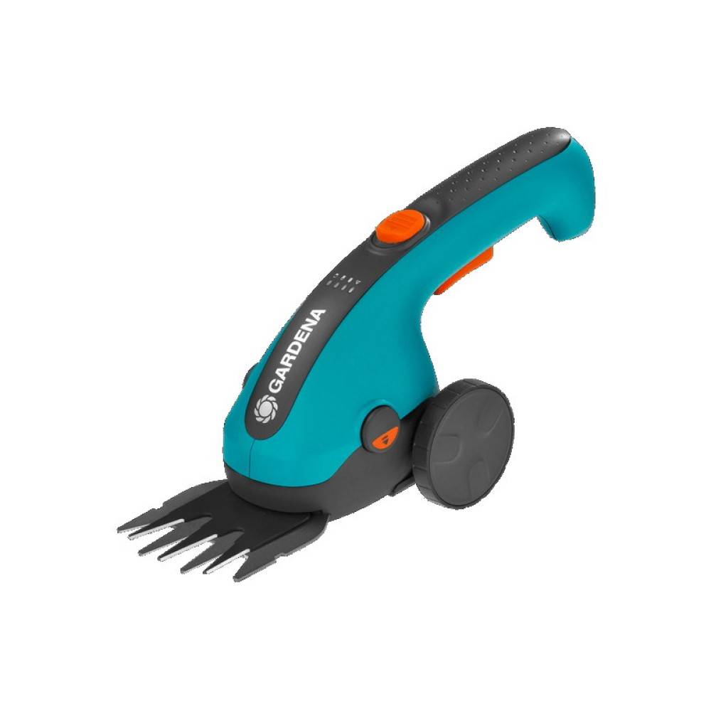 Gardena - Kit cisaille à gazon ClassicCut Li + manche télescopique + roues - Coupe 8 cm Gardena - Imagen 1