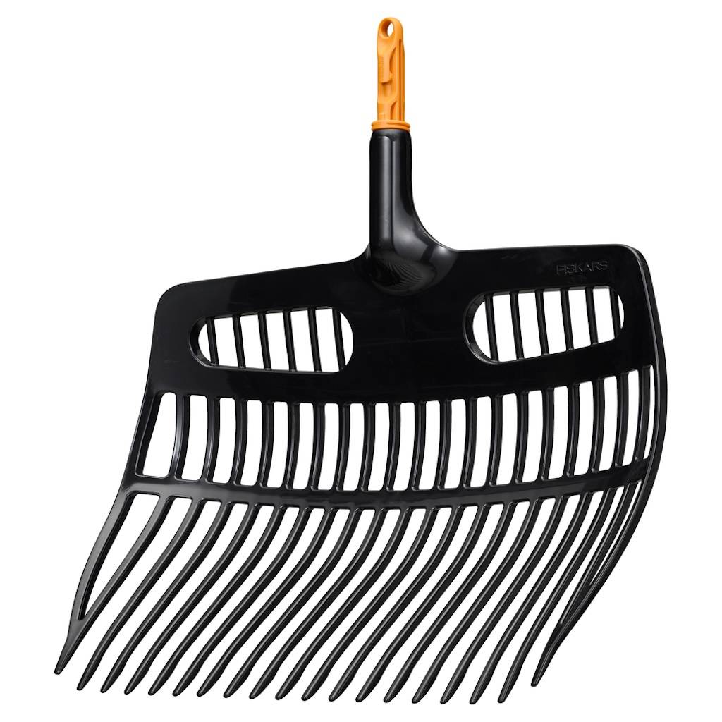 Fiskars - Râteau-pelle - OneClick - ratisser et déplacer les déchets de jardin - Image 2