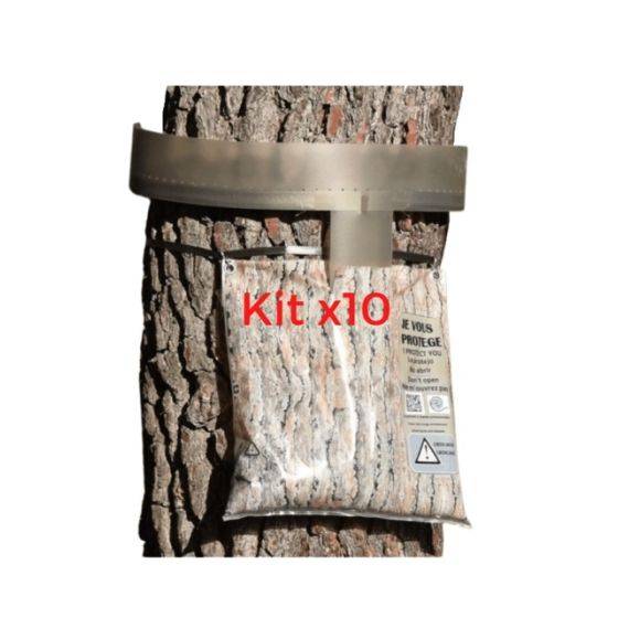 Ecopiège - Kit Mètre Linéaire Ecopiège modèle écorce (16,60 m, soit 10 pièges) - Imagen 1