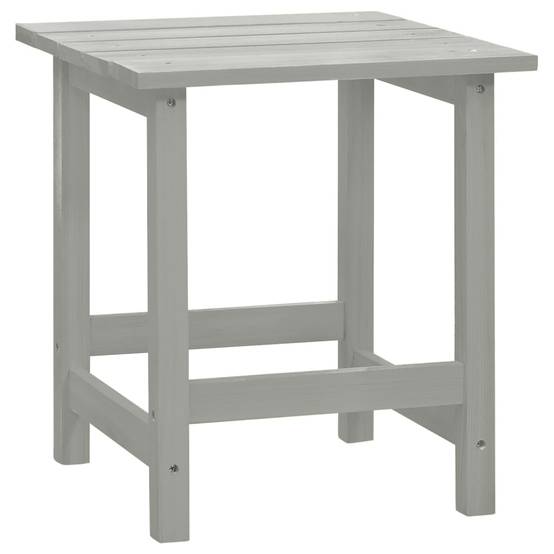 Fauteuil de Jardin Adirondack Bois de Sapin avec Table Basse Assortie Gris – ComfortXL Outdoor Living - Image 8