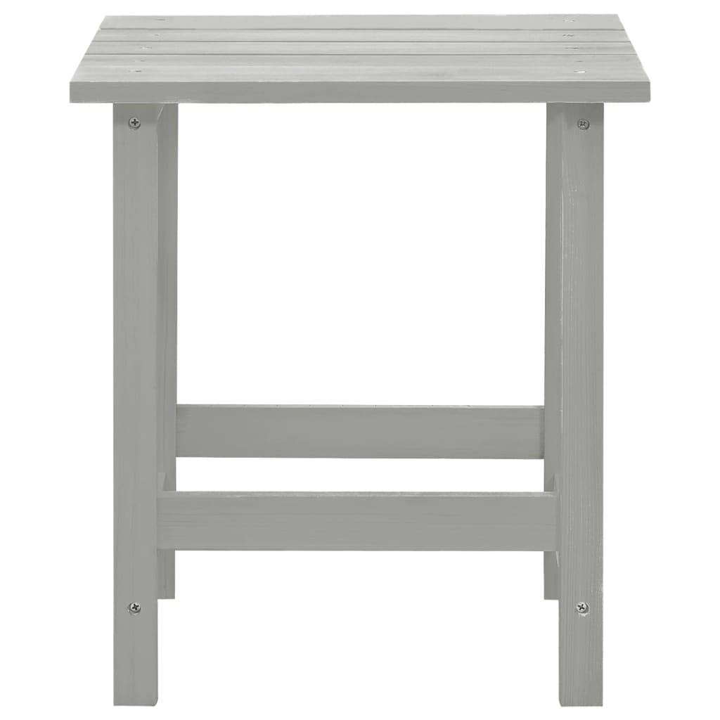 Fauteuil de Jardin Adirondack Bois de Sapin avec Table Basse Assortie Gris – ComfortXL Outdoor Living - Image 9