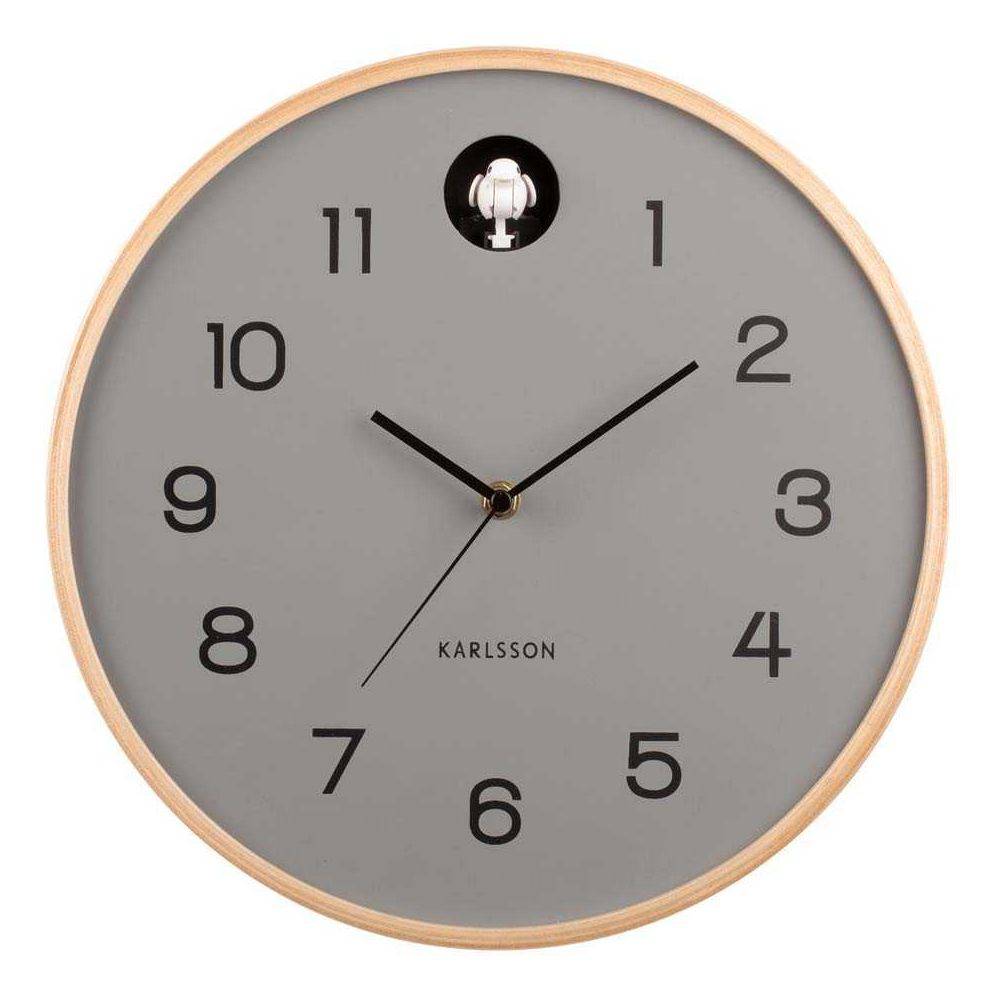 Karlsson - Horloge en bois de bouleau Natural Cuckoo Karlsson - Imagen 3