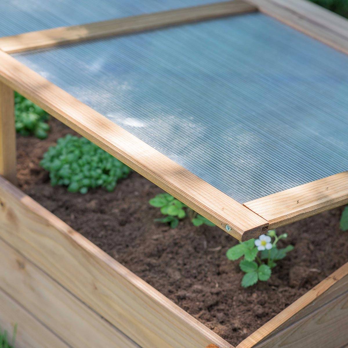 Serre châssis en bois 100 cm - Cémonjardin - Imagen 5