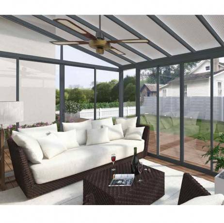 Canopia by Palram - Canopia Véranda SanRemo Gris 435 X 300 - Image 2