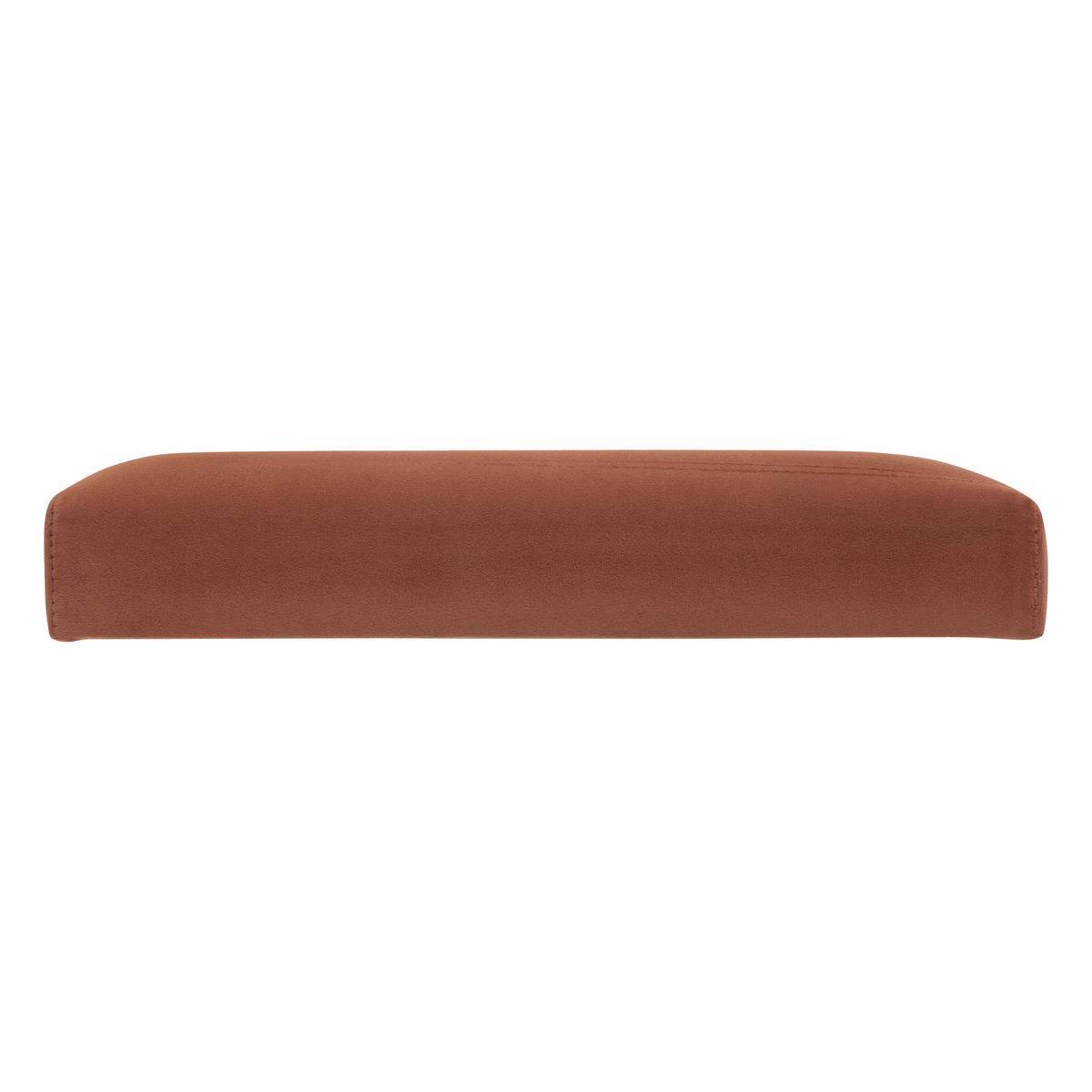 Atmosphera - Pouf pliant "Tess" 38x38cm ambre - Atmosphera Créateur d'intérieur - Image 3
