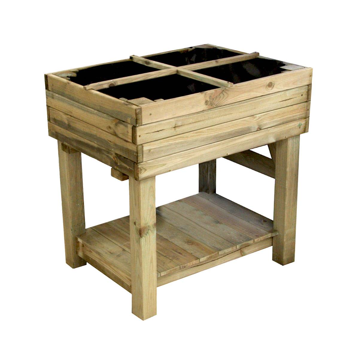 Potager sur pied en bois - Cémonjardin - Imagen 1