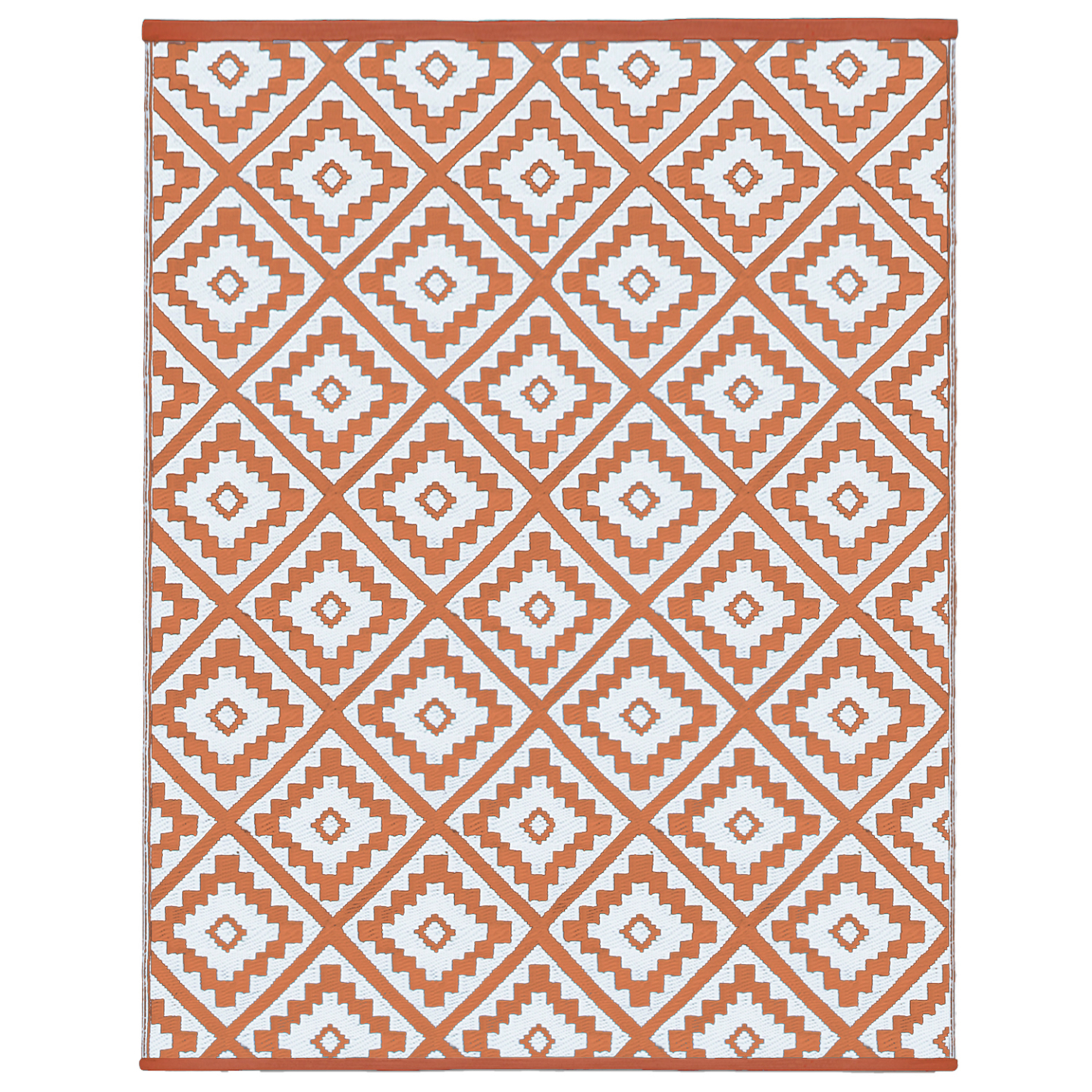 Tapis extérieur BAHAMAS terracotta 180 x 280 CM - Image 2
