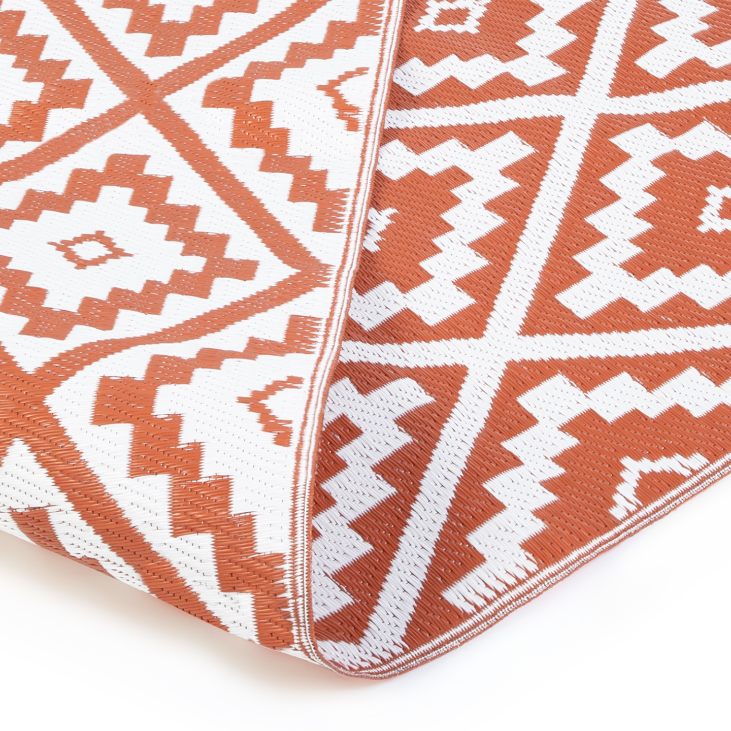Tapis extérieur BAHAMAS terracotta 180 x 280 CM - Image 4