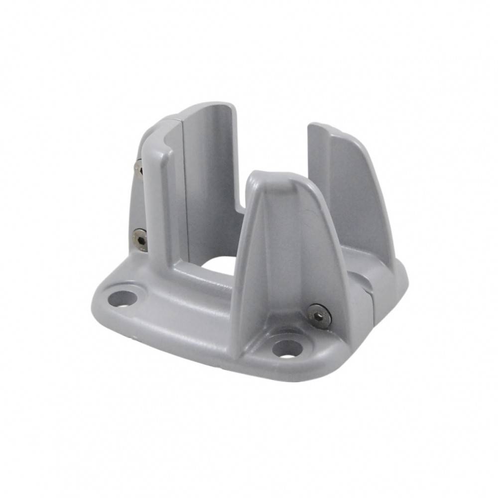 Composite Premium - Platine fonte d'aluminium en h Premium gris clair, H.8 x l.12 x P.13 cm COMPOSITE PREMIUM - Imagen 1