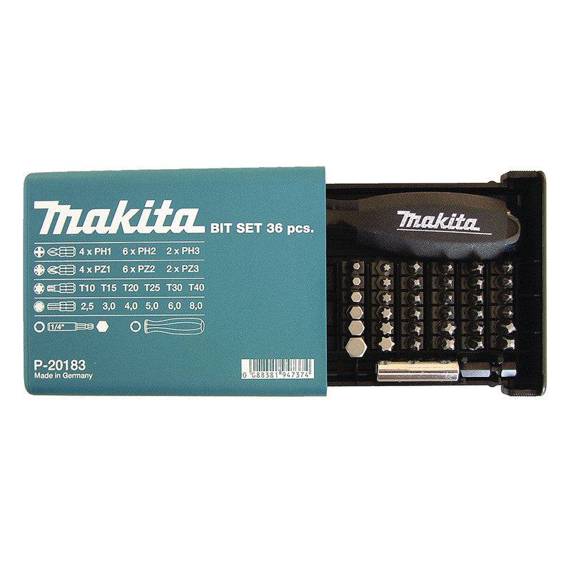 Makita - Coffret d’embouts 38 pièces P-20183 MAKITA Makita