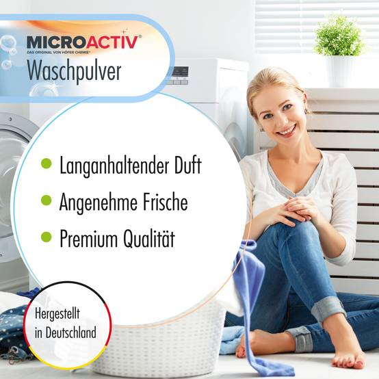 Lessive en poudre Microactiv® en sceaux de 10 KG x 60 - Image 2