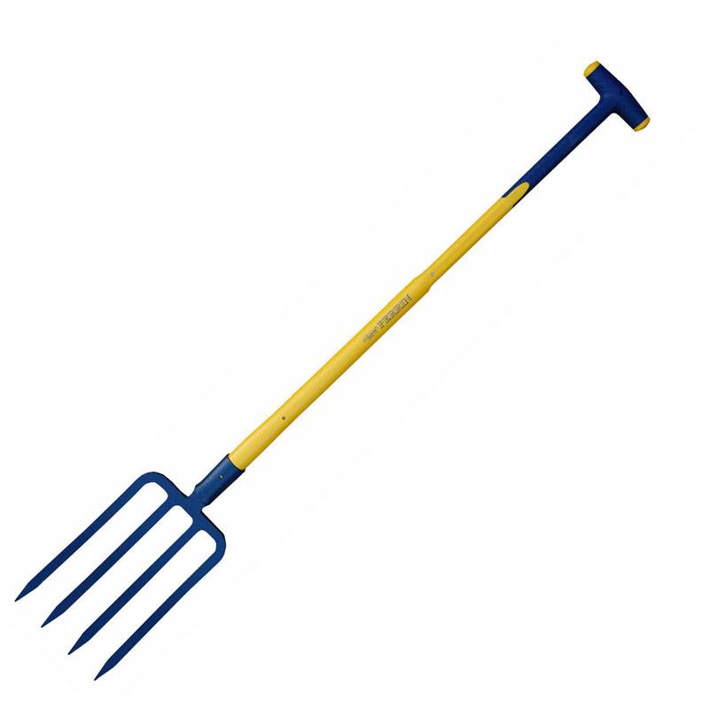 Outils Perrin - Fourche a becher a douille - manche trigrip bt 90 - 4 dents triangulaire Outils Perrin