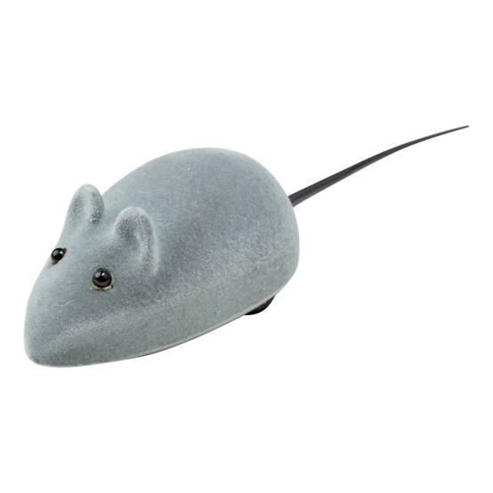 Love Story - Jouet pour Chat "Souris Mécanique" 18cm Gris - Image 1