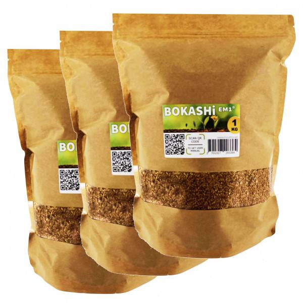 Bokashi 3 kg, activateur biologique EM-1® - Image 1