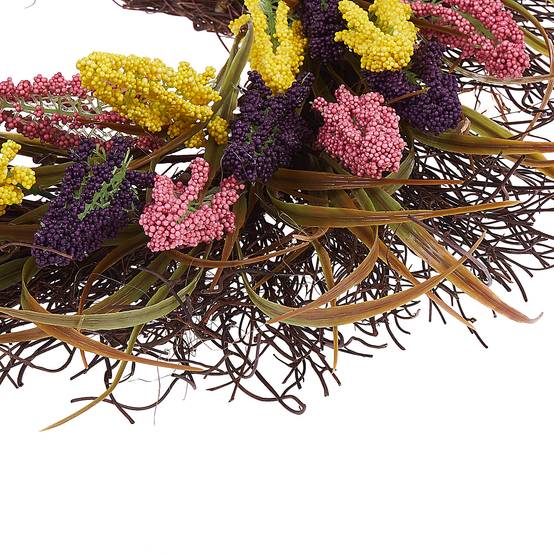 Beliani - Couronne Matière synthétique Multicolore CANDELARIA - 50x7x50- Beliani - Image 5