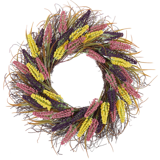 Beliani - Couronne Matière synthétique Multicolore CANDELARIA - 50x7x50- Beliani - Image 2