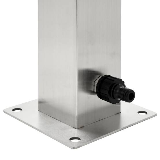PANGIVO - Colonne d'eau acier inoxydable argenté 15 x 15 x 95 cm - PANGIVO - Image 6