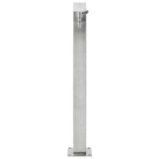 PANGIVO - Colonne d'eau acier inoxydable argenté 15 x 15 x 95 cm - PANGIVO - Image 2