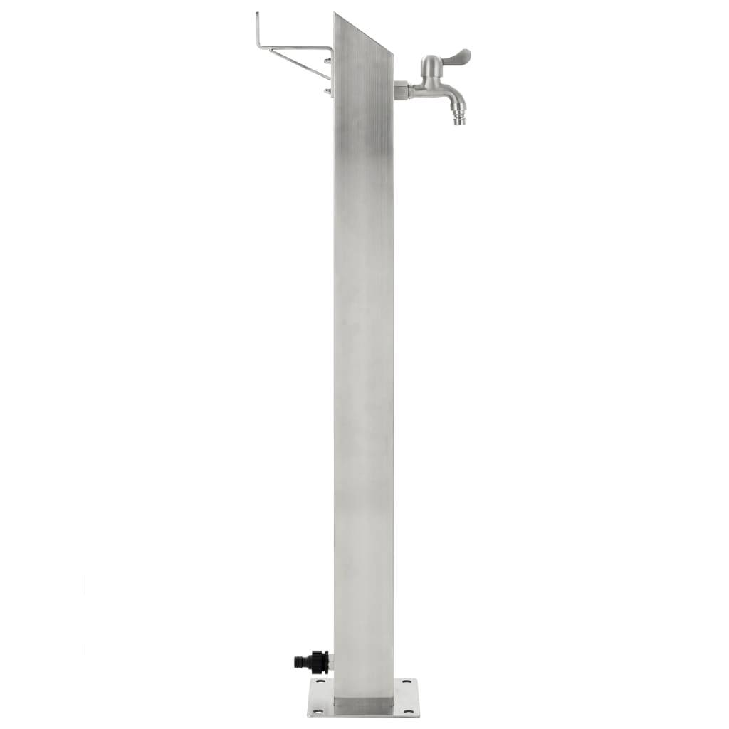 PANGIVO - Colonne d'eau acier inoxydable argenté 15 x 15 x 95 cm - PANGIVO - Image 3