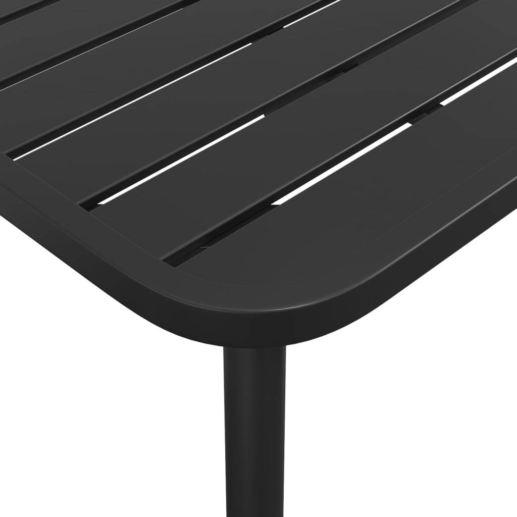 PANGIVO - Table de Jardin Anthracite 200 x 100 x 71 cm Acier - PANGIVO - Image 6