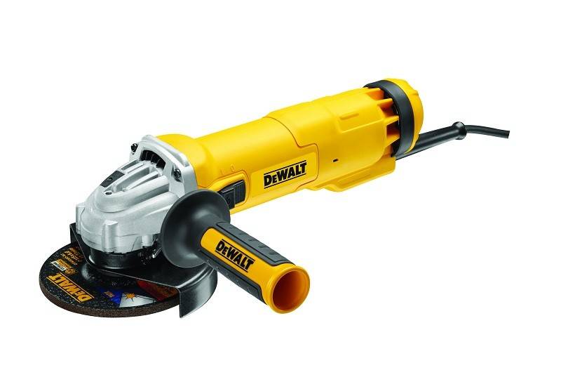 Meuleuse DEWALT Ø125MM 1400W - En coffret avec poignée - DWE4237K - Image 1