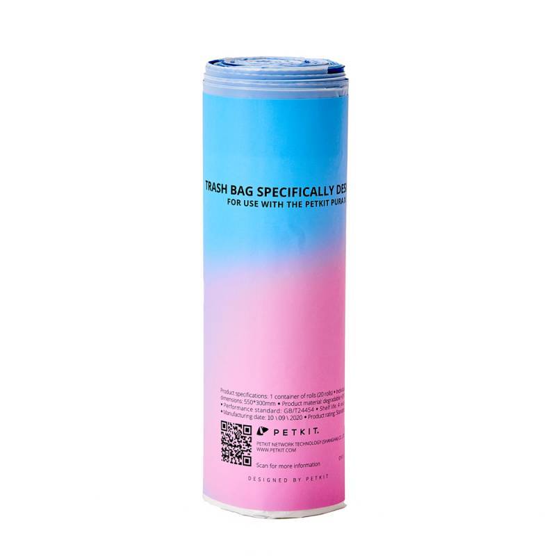 Petkit - 1 rouleau de sacs poubelle 7L pour litières PuraMax et Pura X Petkit - Imagen 2