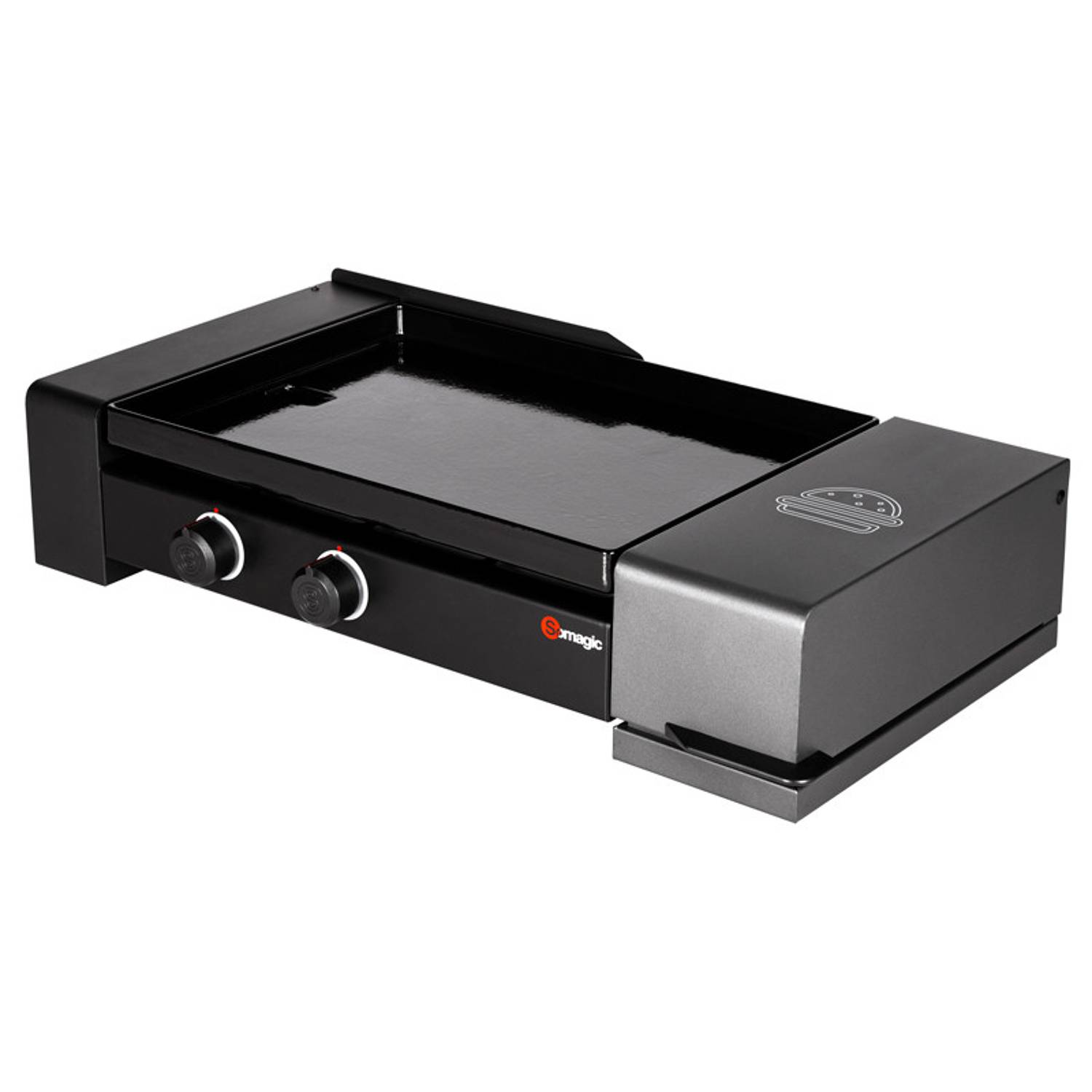Somagic - Plancha au gaz spécial burger SO BURGER - 5,6kW - SOMAGIC - Imagen 1