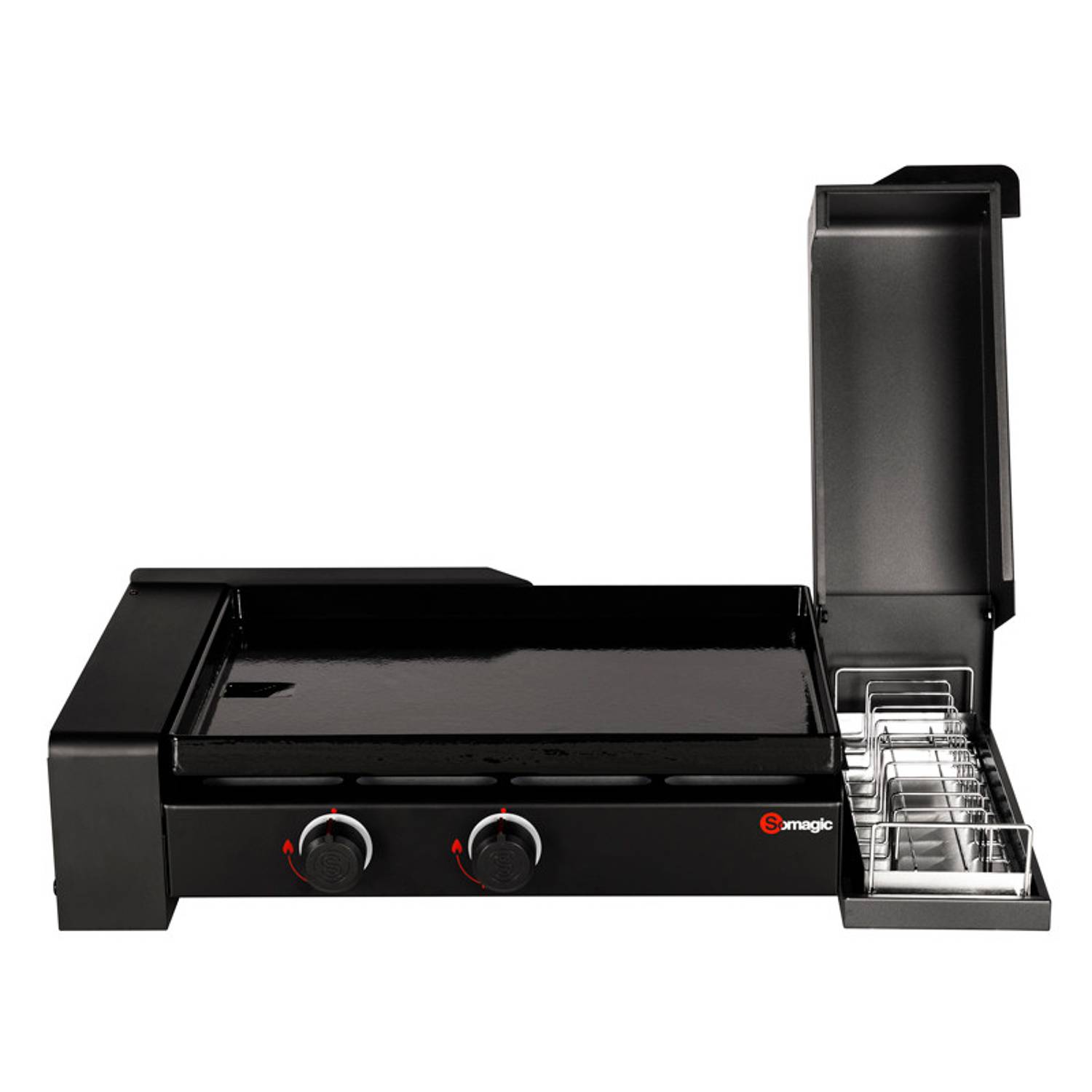 Somagic - Plancha au gaz spécial burger SO BURGER - 5,6kW - SOMAGIC - Imagen 5