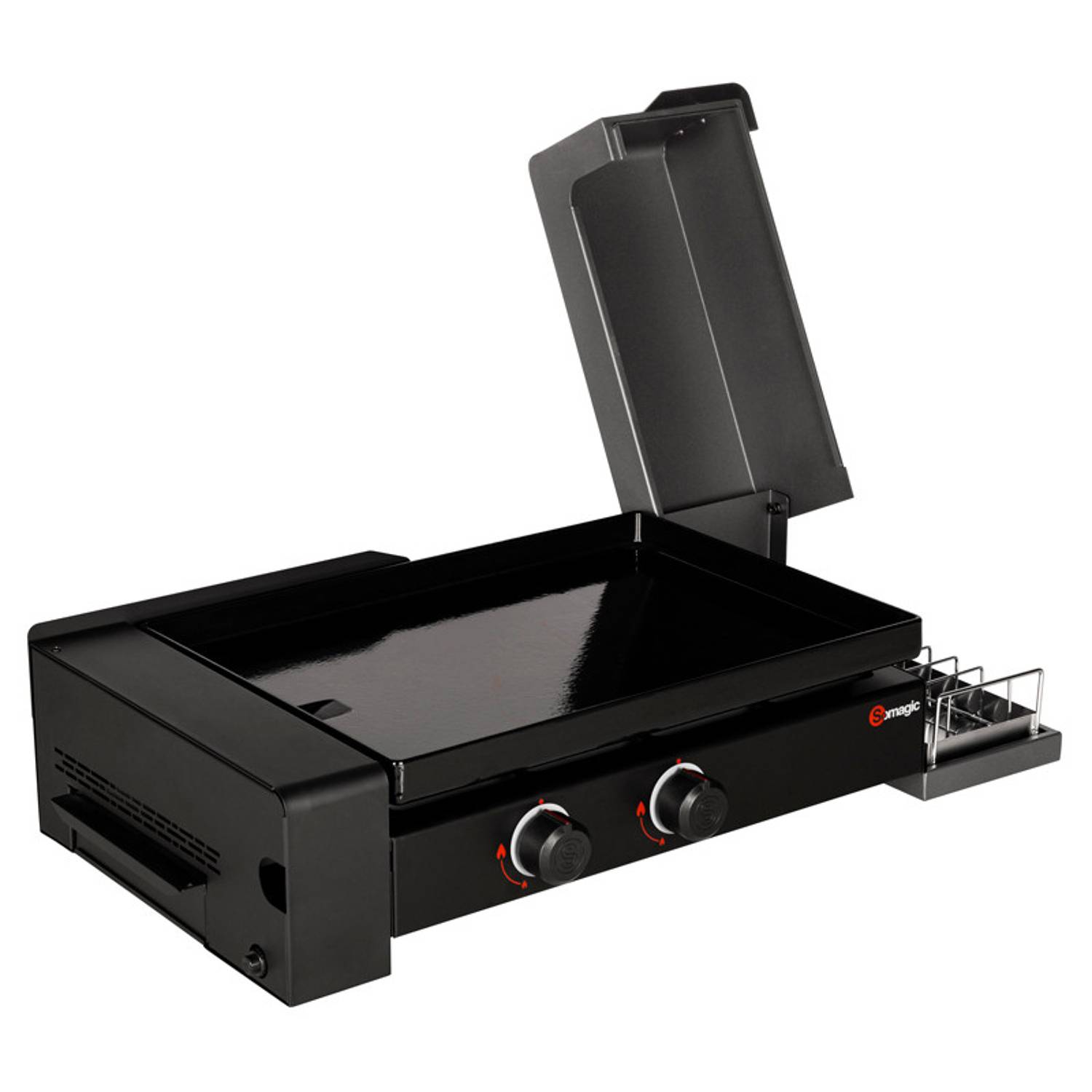 Somagic - Plancha au gaz spécial burger SO BURGER - 5,6kW - SOMAGIC - Imagen 6